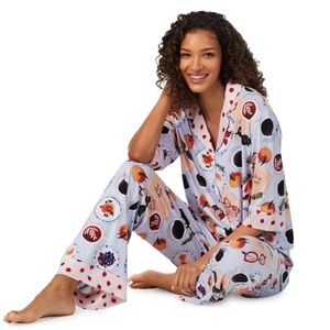 Stylish Women's Printed Pajama Set